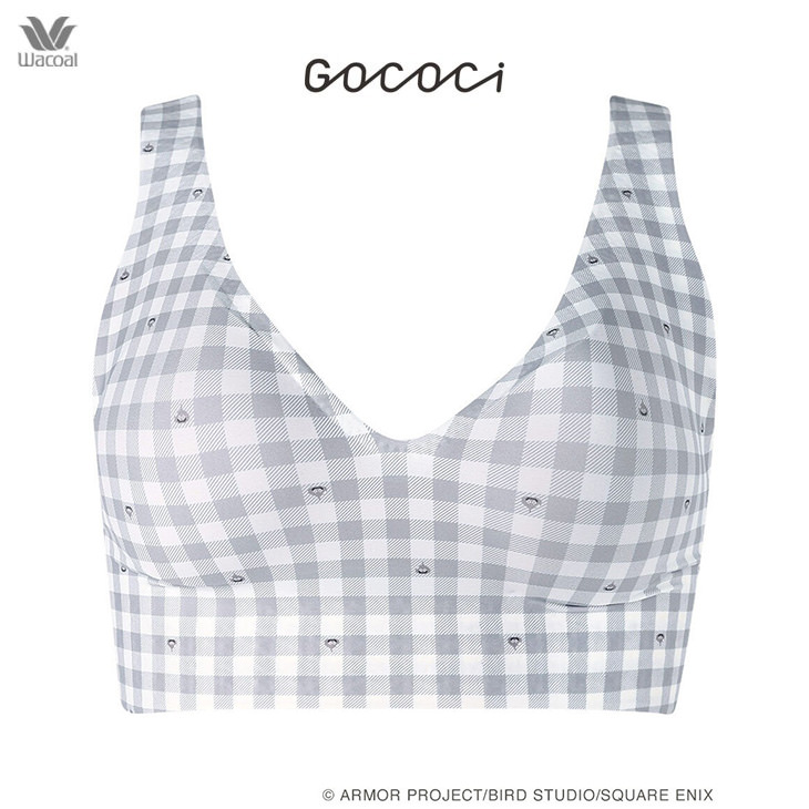 ワコール Wacoal GOCOCi ゴコチ ドラゴンクエストコラボ ドラクエ ノンワイヤーブラ ハーフトップ ブラレット CGG538 M-LLサイズ
