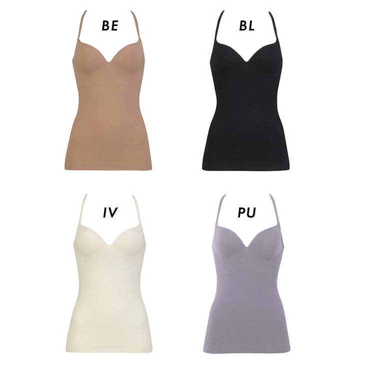 ワコール Wacoal GOCOCi ゴコチ ノンワイヤー ブラトップ リブ カップ付きインナー ブラキャミ ブラレット UGG122 LLサイズ