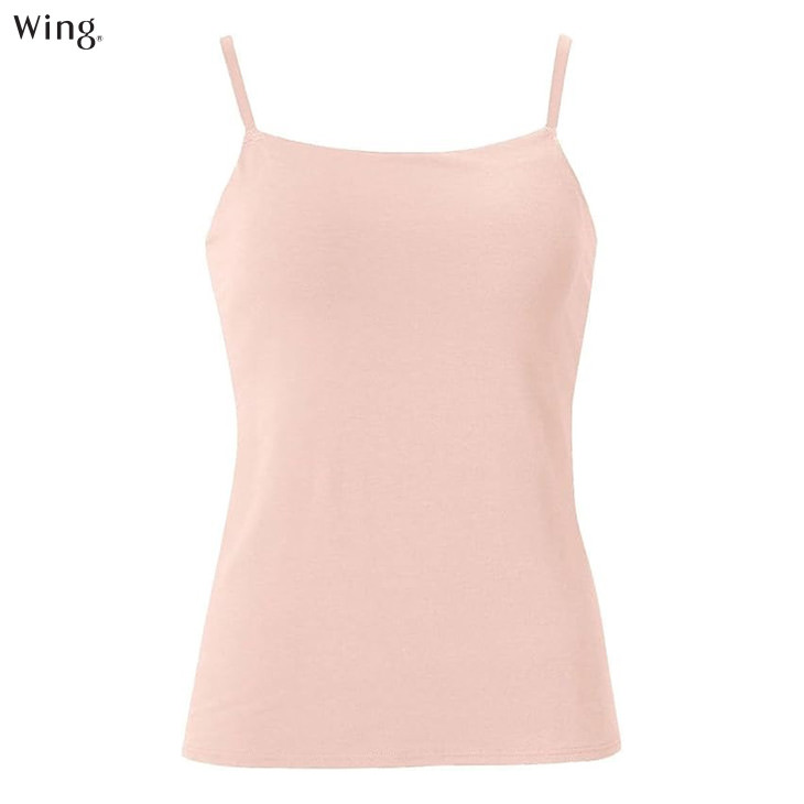  ワコール Wacoal Wing ウイング 綿混 シンクロブラトップ カップ付きインナー et1032 ブラキャミ