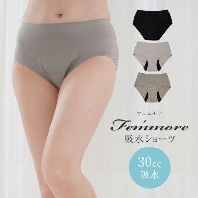 emmi atelier 吸水 サニタリー ショーツ full 2枚 L emmi yoga SALE50%OFF atelier エミ アトリエ 吸水サニタリー