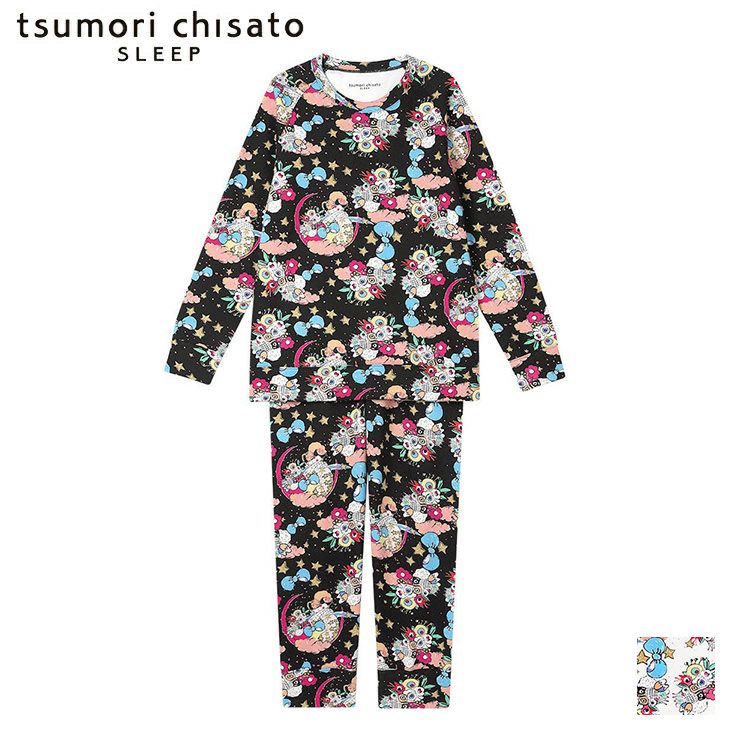 新品ワコール　ツモリチサトスリープボーダー裏起毛　パジャマ　Lサイズ ツモリチサト tsumori chisato ワコール wacoal パジャマ ルームウェア